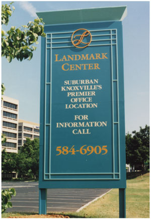 Landmark Business Complex Signage, Knoxville, TN